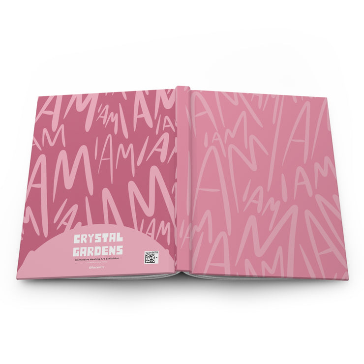 "I AM" Hardcover Journal Matte (Bubble Gum)