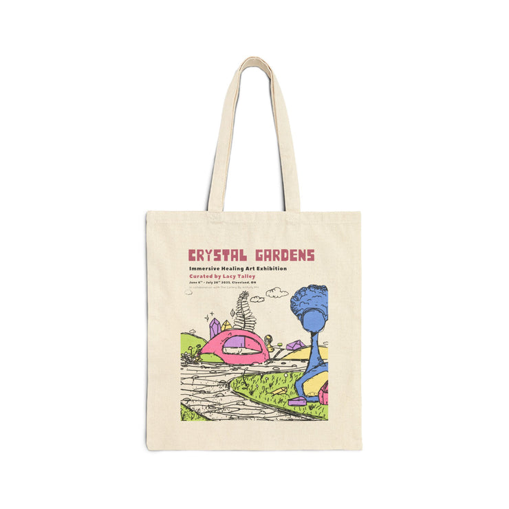 Crystal Garden Gem Tote Bag