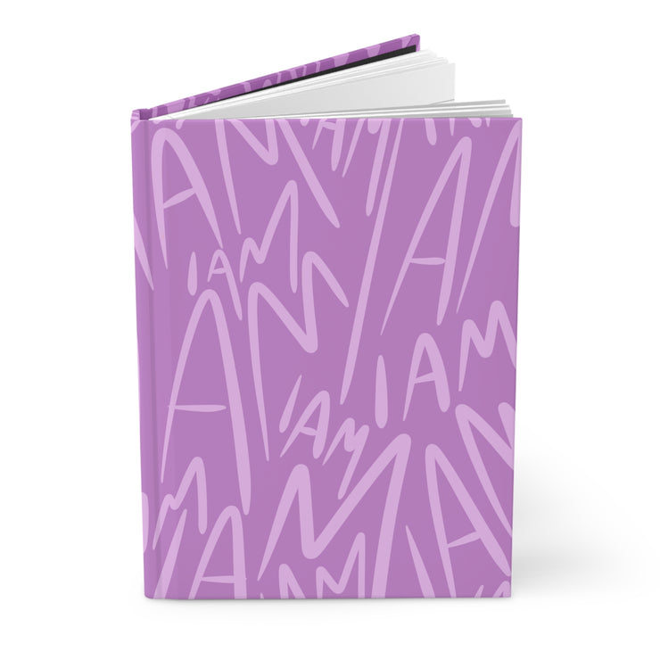 "I AM" Hardcover Journal Matte (Bubble Berry)