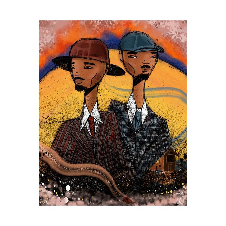 Last Time I Seen The Sun Print