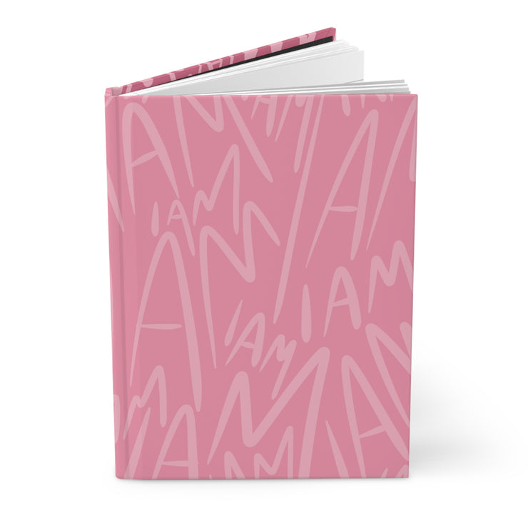 "I AM" Hardcover Journal Matte (Bubble Gum)