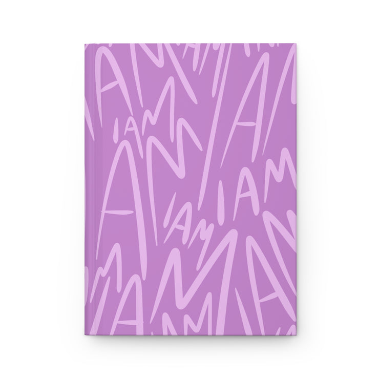 "I AM" Hardcover Journal Matte (Bubble Berry)
