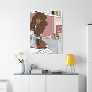 Hair N Harmony Canvas Print