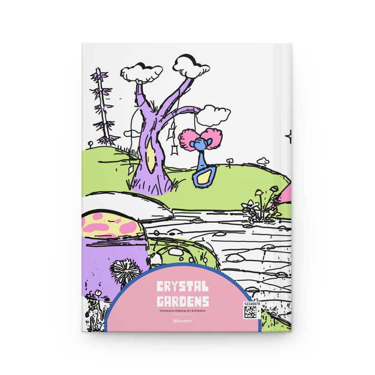 Crystal Gardens 2.0 Hardcover Journal Matte
