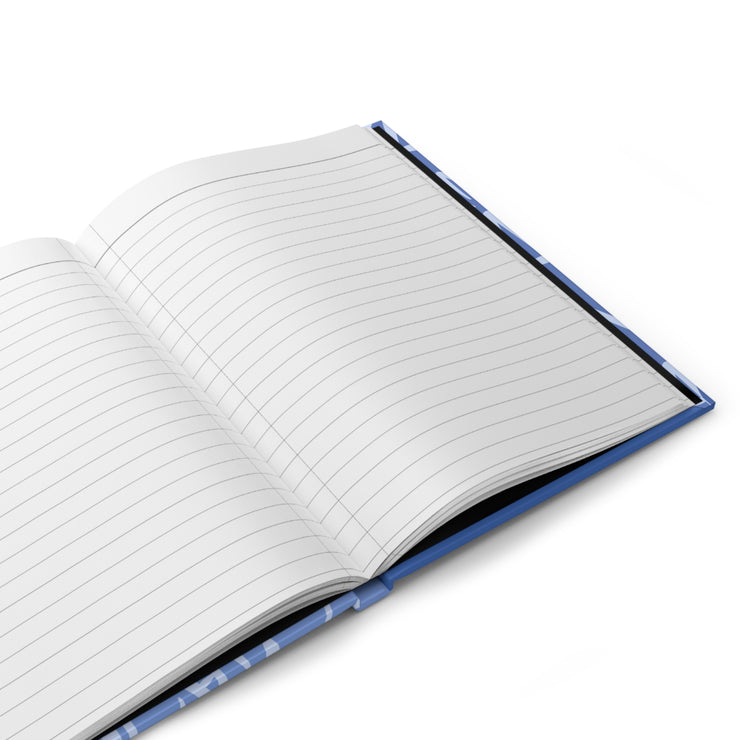 "I AM" Hardcover Journal Matte (Bubble Berry Blue)