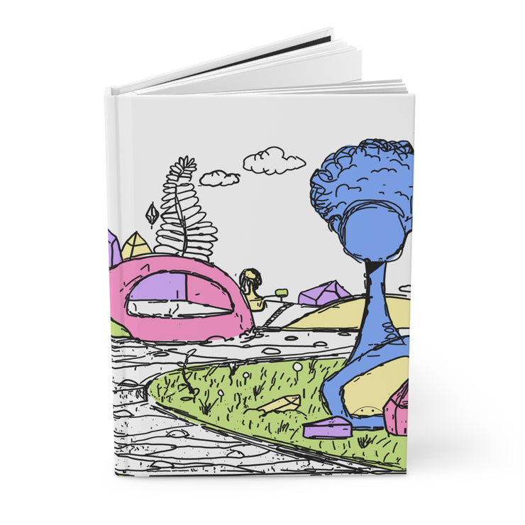 Crystal Gardens 2.0 Hardcover Journal Matte