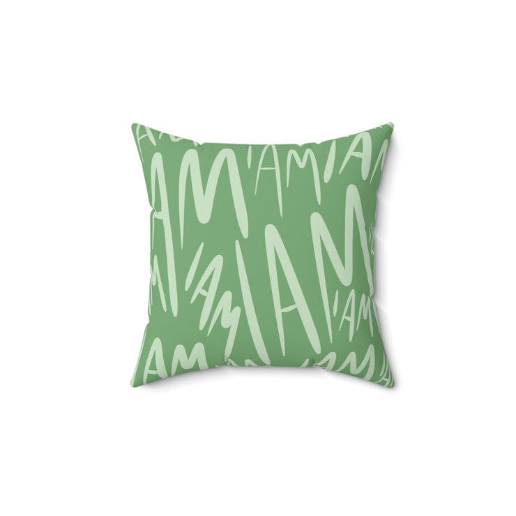 "I AM" Cozy Accent Pillow