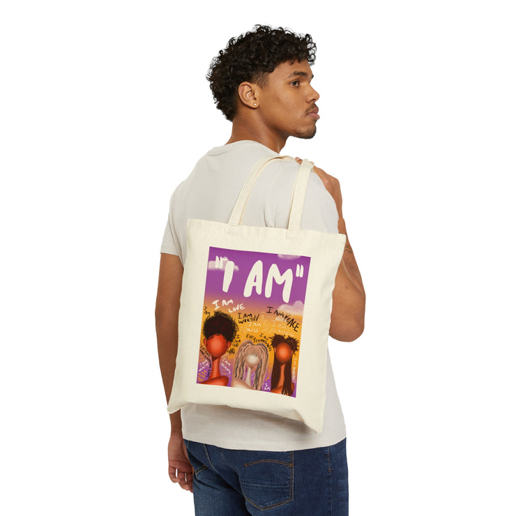 I AM Canvas Tote Bag