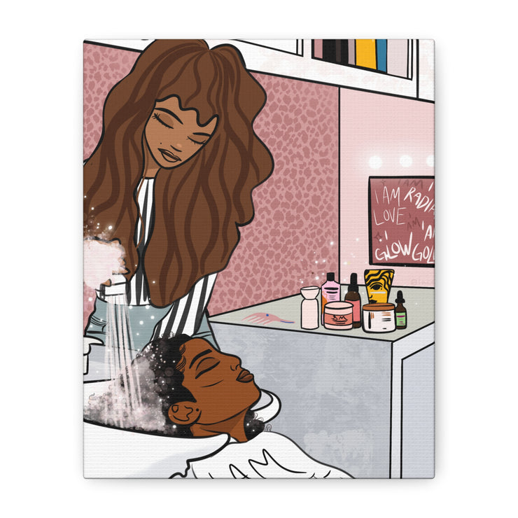 Hair N Harmony Canvas Print