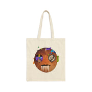My World Canvas Tote Bag