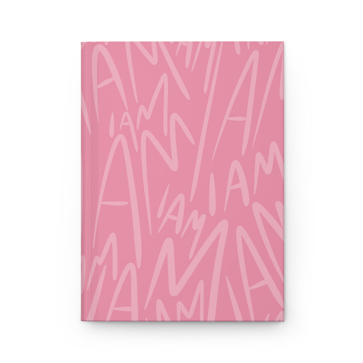 "I AM" Hardcover Journal Matte (Bubble Gum)