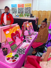 LACED N PAINT, "I AM" AFFIRMATION PAINT N SIP PARTIES! (ADULTS ONLY)