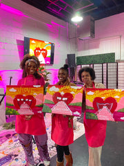 LACED N PAINT, "I AM" AFFIRMATION PAINT N SIP PARTIES! (ADULTS ONLY)