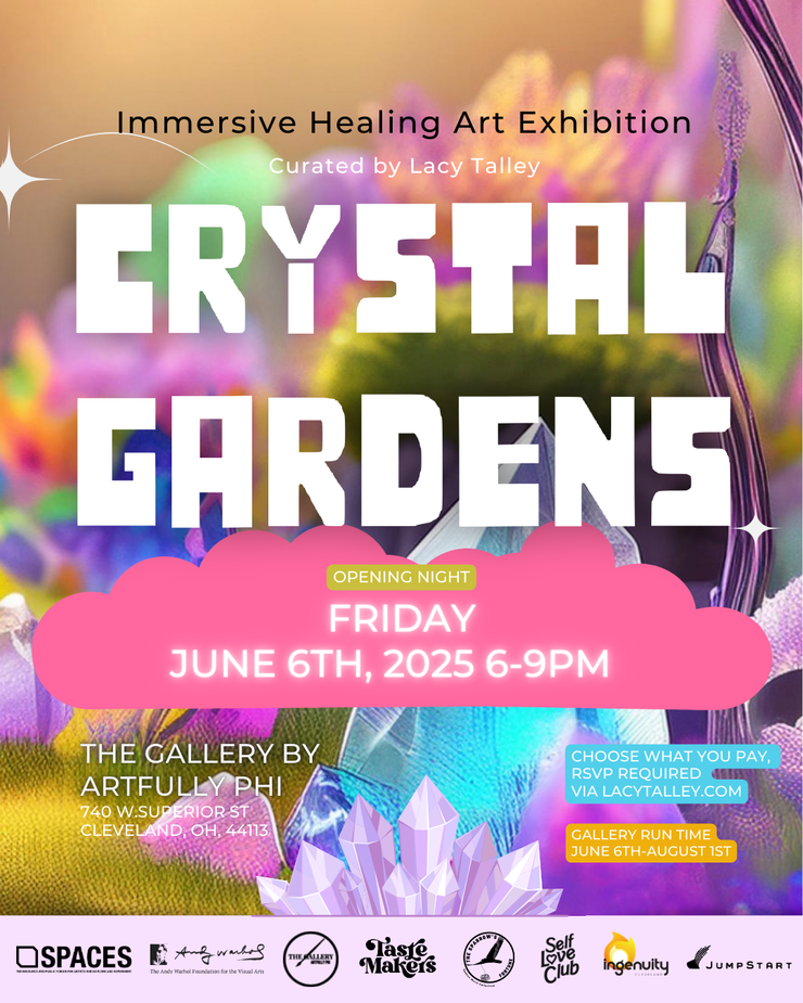 The Crystal Gardens: An Immersive Healing Exhibition Opening Night