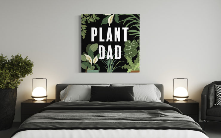 Plant Dad Canvas Print