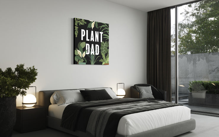 Plant Dad Canvas Print