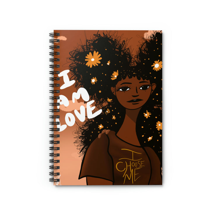 I AM LOVE Spiral Notebook