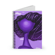 Amethyst Spiral Notebook